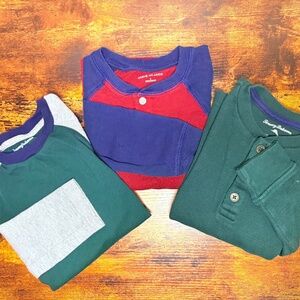 Tommy Bahama/Cat & Jack • Lot of 3 Long Sleeve Shirts • Little Boys 5